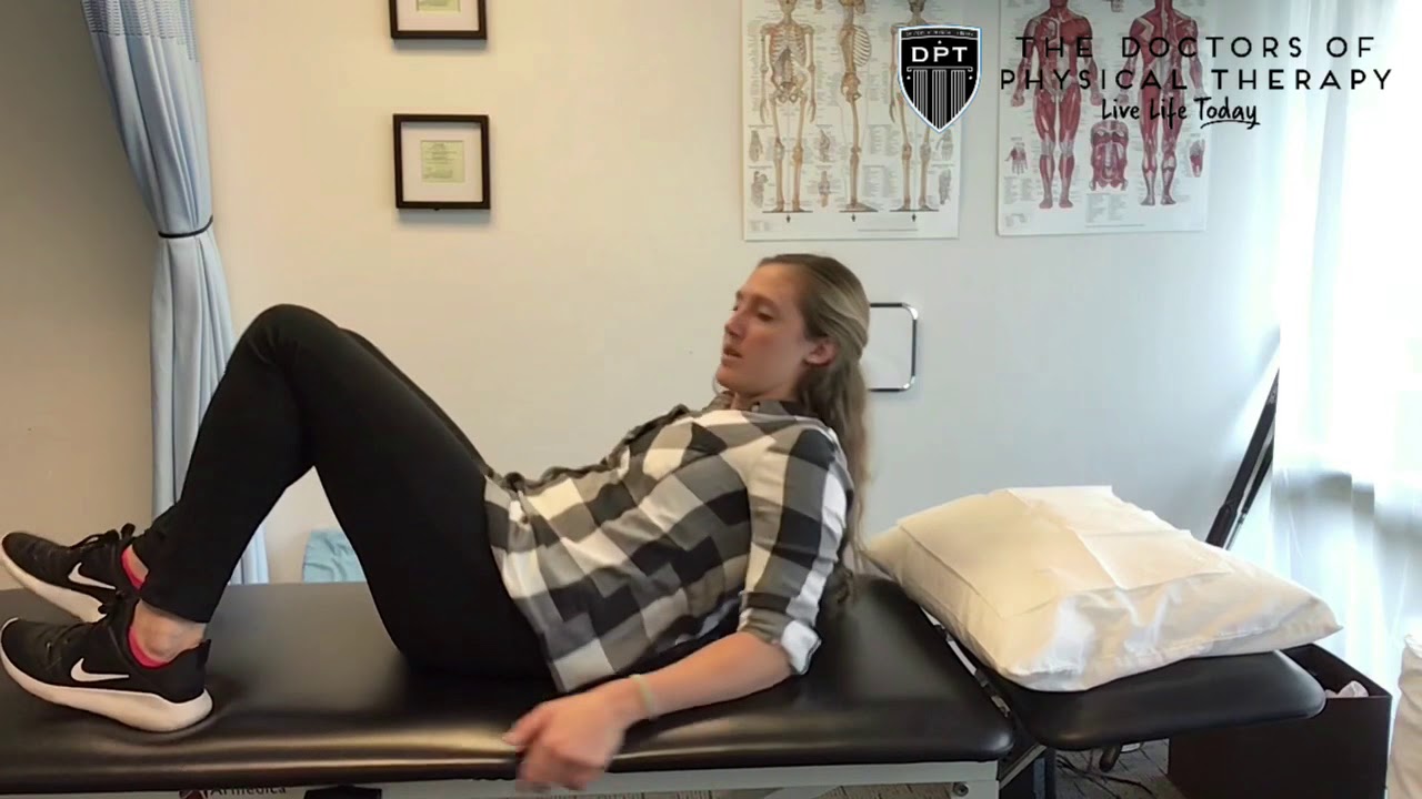 Strength: Supine chin tucks