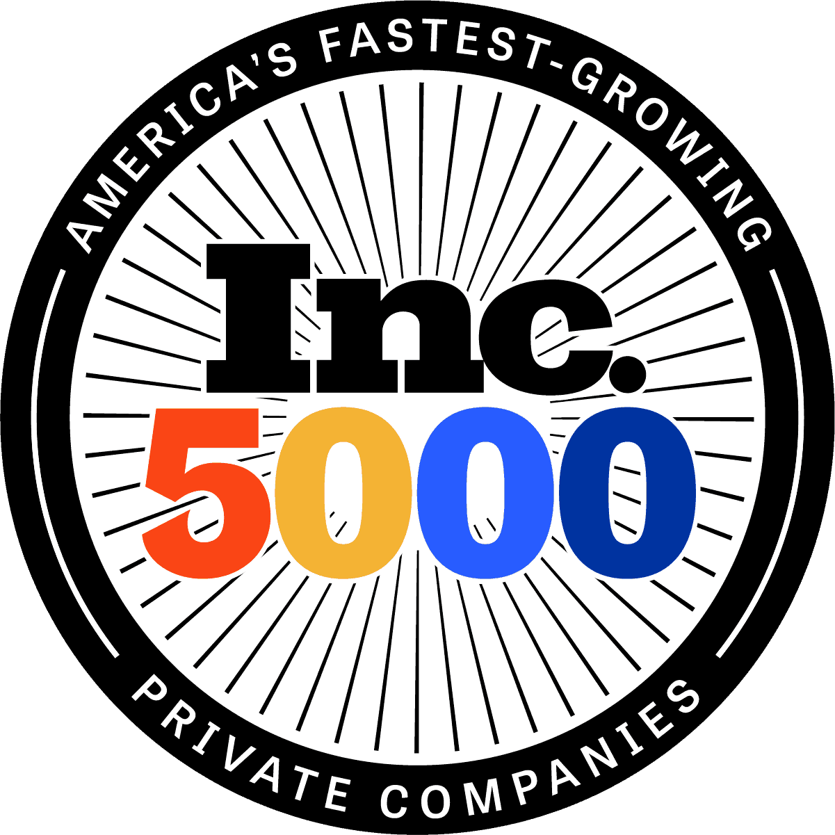 Inc. 5000 Color Medallion Logo Inc. 5000 Logo